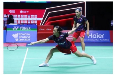 Rinov/Pitha Ungkap Penyebab Kekalahan di Semifinal Thailand Open 2024