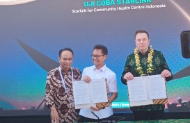 Elon Musk Resmikan Pemasangan Starlink di Puskesmas Denpasar, Bali