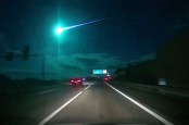 Viral! Meteor Lintasi Portugal dan Spanyol, Langit Mendadak Terang