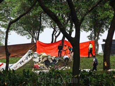 Kecelakaan Pesawat di Tangsel, Tiga Orang Meninggal Dunia