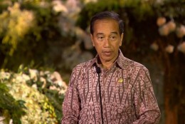 Jokowi Jamu para Delegasi di Welcoming Dinner World Water Forum ke-10