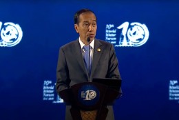 Buka WWF ke-10, Jokowi Ingatkan 500 Juta Petani Rentan Alami Kekeringan pada 2050