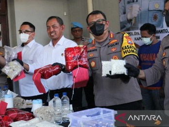 Pabrik Ekstasi Jaringan Lapas di Surabaya Digrebek Polisi