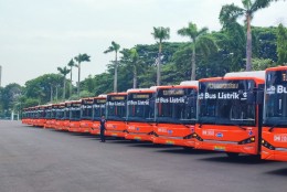 Elektrifikasi Angkutan Umum, Menhub: Harga Bus Listrik Jadi Tantangan