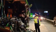 Kecelakaan Bus Rombongan SMP di Tol Jombang, Saksi Lihat Bus Sempat Oleng