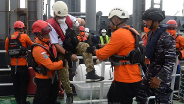 Operasi SAR Medevac Kru Kapal Panama