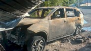 Mobil MPV Pengangkut 420 Liter BBM Hangus Terbakar