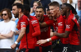 Hasil Manchester City vs Manchester United, Final Piala FA: MU Unggul 2-0 (Babak 1)