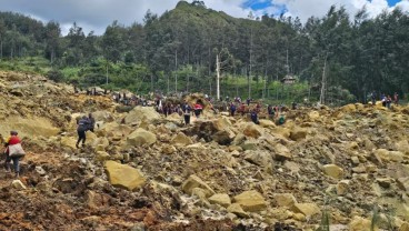 Tanah Longsor Timbun 300 Warga di Papua Nugini, RI Kirim Doa