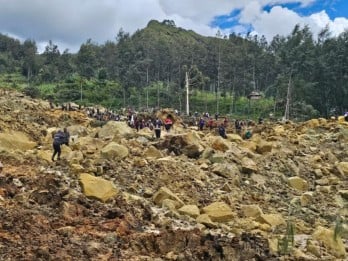 Tanah Longsor Timbun 300 Warga di Papua Nugini, RI Kirim Doa