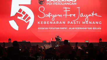 Rakernas V PDIP Beri Mandat Megawati Tentukan Sikap Terhadap Pemerintahan Prabowo