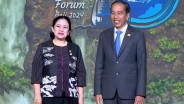 Respons Jokowi soal Air Mata Puan saat Penutupan Rakernas V PDIP