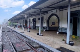 Satu-satunya Stasiun KA di Boyolali Kini Disinggahi Kereta Banyubiru