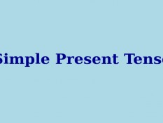 30 Contoh Kalimat Simple Present Tense dengan Rumus dan Artinya