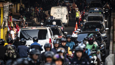 Rekayasa lalu Lintas Contra Flow di Cipulir