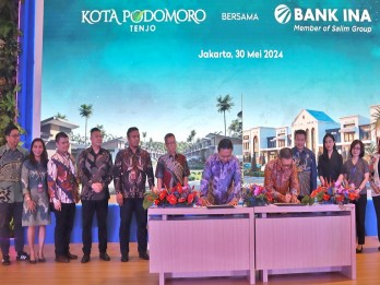 Bank Ina (BINA) Gandeng Agung Podomoro (APLN) Garap Pasar KPR