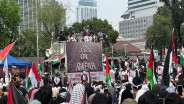 Ada Aksi Bela Palestina di Kedubes AS, Polisi Tutup Jalan Merdeka Selatan
