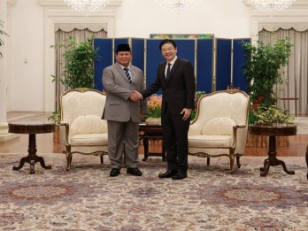 Prabowo Perkuat Kerja Sama Pertahanan RI dan Singapura