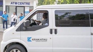 Grup Krakatau Steel PT KSP Mulai Pakai Mobil Listrik di KI Krakatau