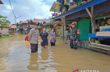 Banjir di Kalimantan Tengah Rendam 87 Desa