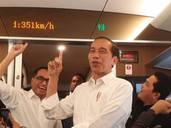 Menguji Klaim Jokowi Soal Biaya Kereta Cepat Lebih Murah dari MRT