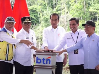 Jokowi Groundbreaking Kantor BTN di IKN Senilai Rp113 Miliar