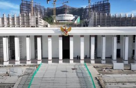 Penampakan Istana Presiden di IKN Jelang Upacara HUT ke-79 RI