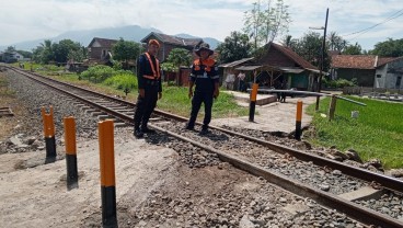 KAI Daop 2 Bandung Tutup 19 Perlintasan Sebidang Liar untuk Tekan Angka Kecelakaan