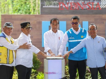 Presiden Jokowi Tandai Pembangunan PLN Hub di Jantung IKN