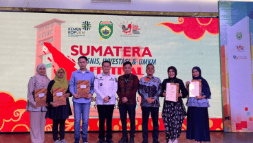 Pj Gubernur Sumsel Resmikan Sumatra Bisnis, Investasi, dan UMKM Festival 2024