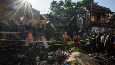 Dampak Pipa PDAM Pecah di Bandung