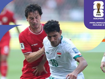 Hasil Indonesia vs Irak, 6 Juni: Timnas Garuda Tertinggal Lewat Gol Penalti