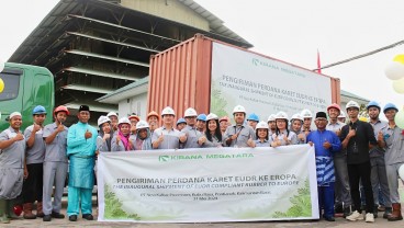 Grup Triputra Kirana Megatara (KMTR) Mulai Ekspor Produk Karet ke Eropa