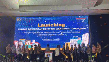 Tingkatkan Pelayanan, BPN Luncurkan Kantor Penerbitan Dokumen Elektronik