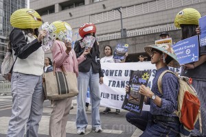 Aksi Damai Transisi Energi Berkeadilan