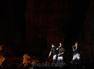 Westlife Konser di Candi Prambanan