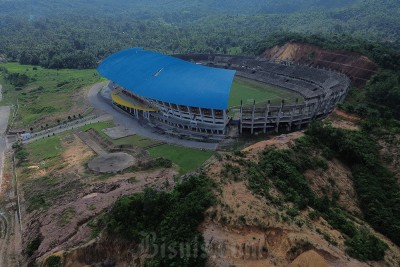 Proyek pembangunan Stadion Utama Sumbar
