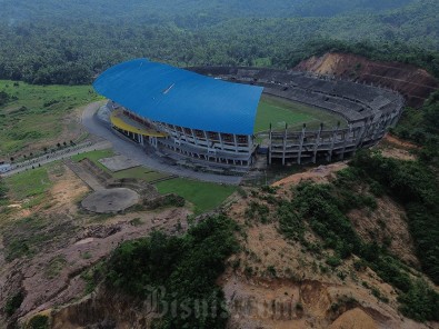 Proyek pembangunan Stadion Utama Sumbar