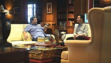 Prabowo Ngobrol Bareng Gibran di Padepokan Garudayaksa