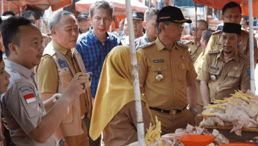 Pj. Bupati OKI Pastikan Stok Bahan Pokok Aman Jelang Idul Adha