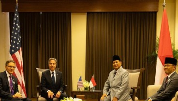 Menlu AS Antony Blinken Bertemu dengan Prabowo, Bahas Serangan Israel ke Gaza