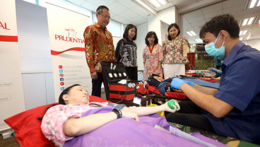 Prudential Indonesia Gelar Aksi Sosial Donor Darah
