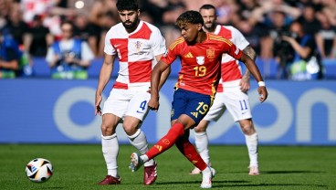 Hasil Euro 2024 Spanyol vs Kroasia: La Furia Roja Ditahan Imbang (Menit 15)