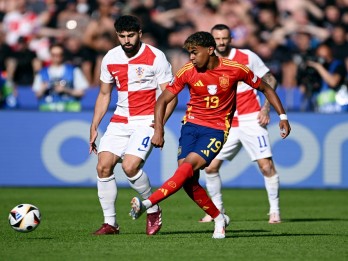Hasil Euro 2024 Spanyol vs Kroasia: La Furia Roja Ditahan Imbang (Menit 15)