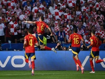 Hasil Spanyol vs Kroasia Euro 2024: Keunggulan 3-0 La Furia Roja Tak Berubah (Menit 65)