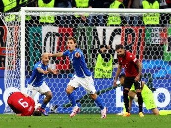 Hasil Italia vs Albania Euro 2024: Comeback, Gli Azzurri Balik Unggul pada Babak 1