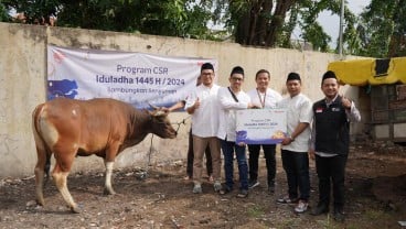 Hari Raya Iduladha, Telksomsel Salurkan 103 Sapi dan 607 Kambing Kurban