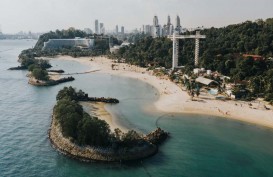 Pantai Sentosa Singapura Ditutup Imbas Kena Tumpahan Minyak