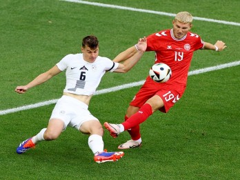 Hasil Slovenia vs Denmark Euro 2024: Tim Dinamit Urung Meledak, Skor Imbang 0-0 (Menit 15)
