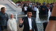 Warga Semarang Antusias Salat Id Besama Jokowi